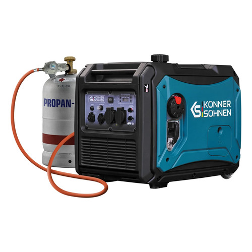 Gas benzin inverter - +, +
