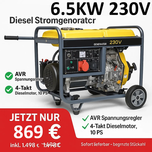Dieselgenerator stromerzeuger - dieselgenerator,