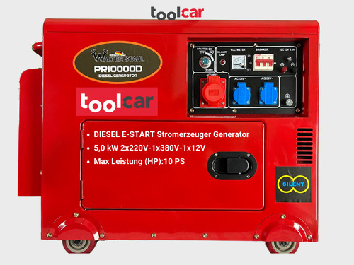 Diesel start stromerzeuger - diesel,