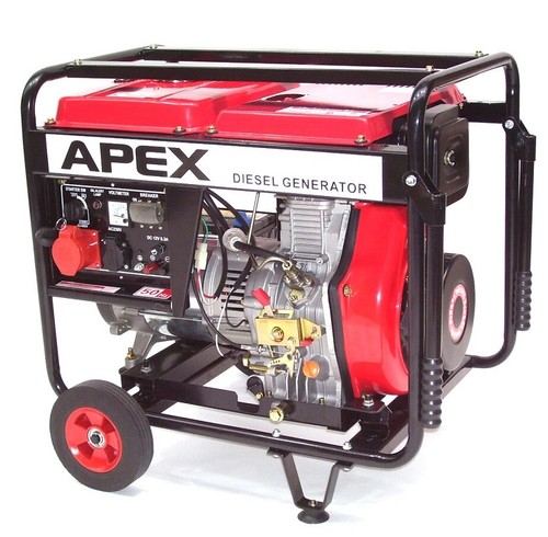 Start diesel stromerzeuger - diesel,