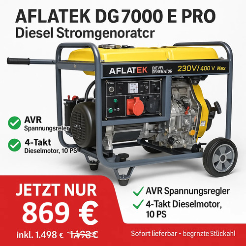 5kva dieselgenerator - 6.5kva,